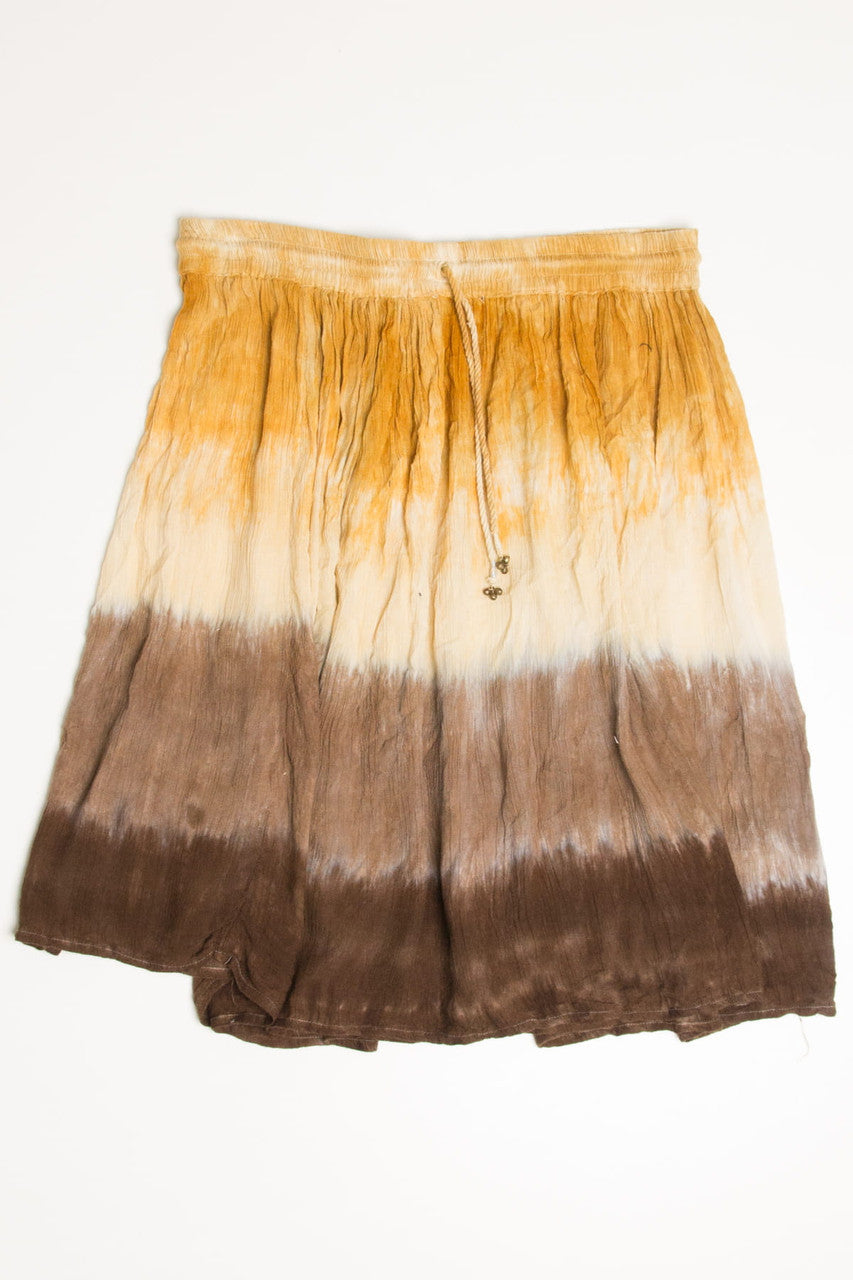 Vintage Tie Dye Festival Skirt 531