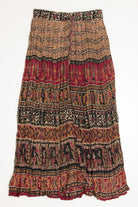 Vintage Archer Festival Maxi Skirt 546