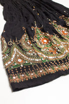 Vintage Sequin Detail Festival Skirt 563