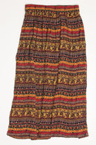 Burnt Mosaic Festival Skirt 566