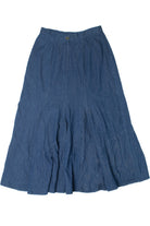 Vintage Denim Liz E. Parker Maxi Skirt