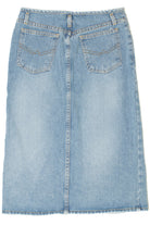 Vintage 1990's Denim Midi Skirt
