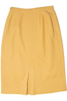Vintage Yellow High Waisted Skirt