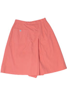 Vintage Salmon Pink High Waisted Skort Skirt