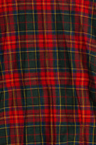 Vintage Plaid Midi Skirt (90s) 693