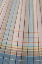 Vintage Pastel Striped Pleated Skirt