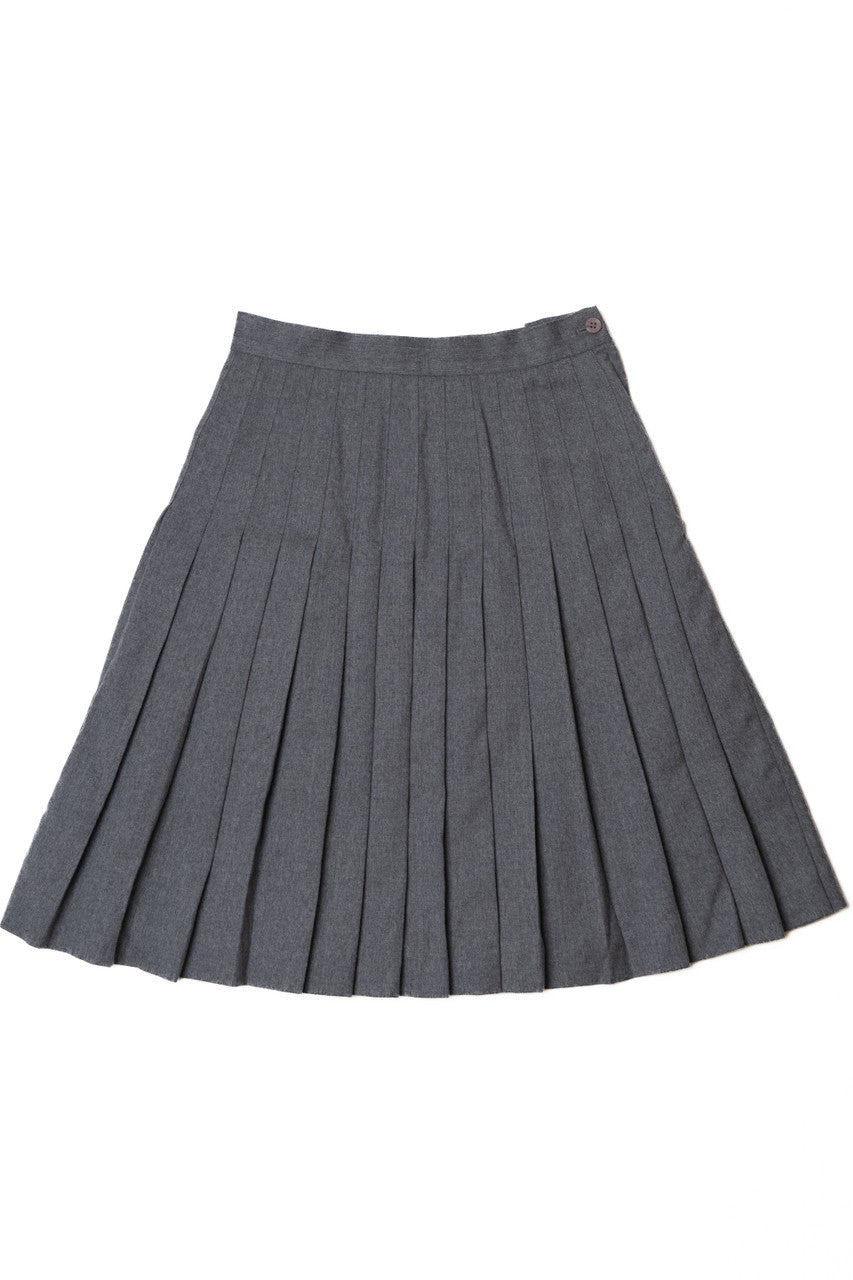 Vintage Liz Claiborne Pleated Wool Skirt