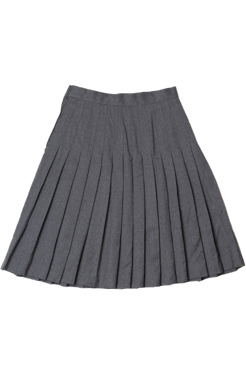 Vintage Liz Claiborne Pleated Wool Skirt