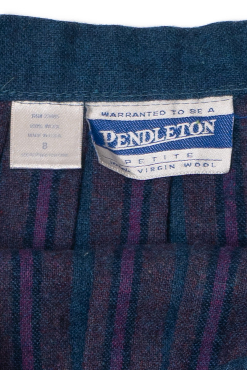 Vintage Pendleton Wool Skirt