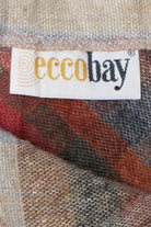 Vintage Plaid Wool Eccobay Skirt