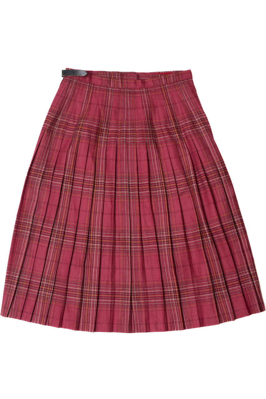 Vintage Dark Pink Plaid Moffat Weavers Skirt – Ragstock
