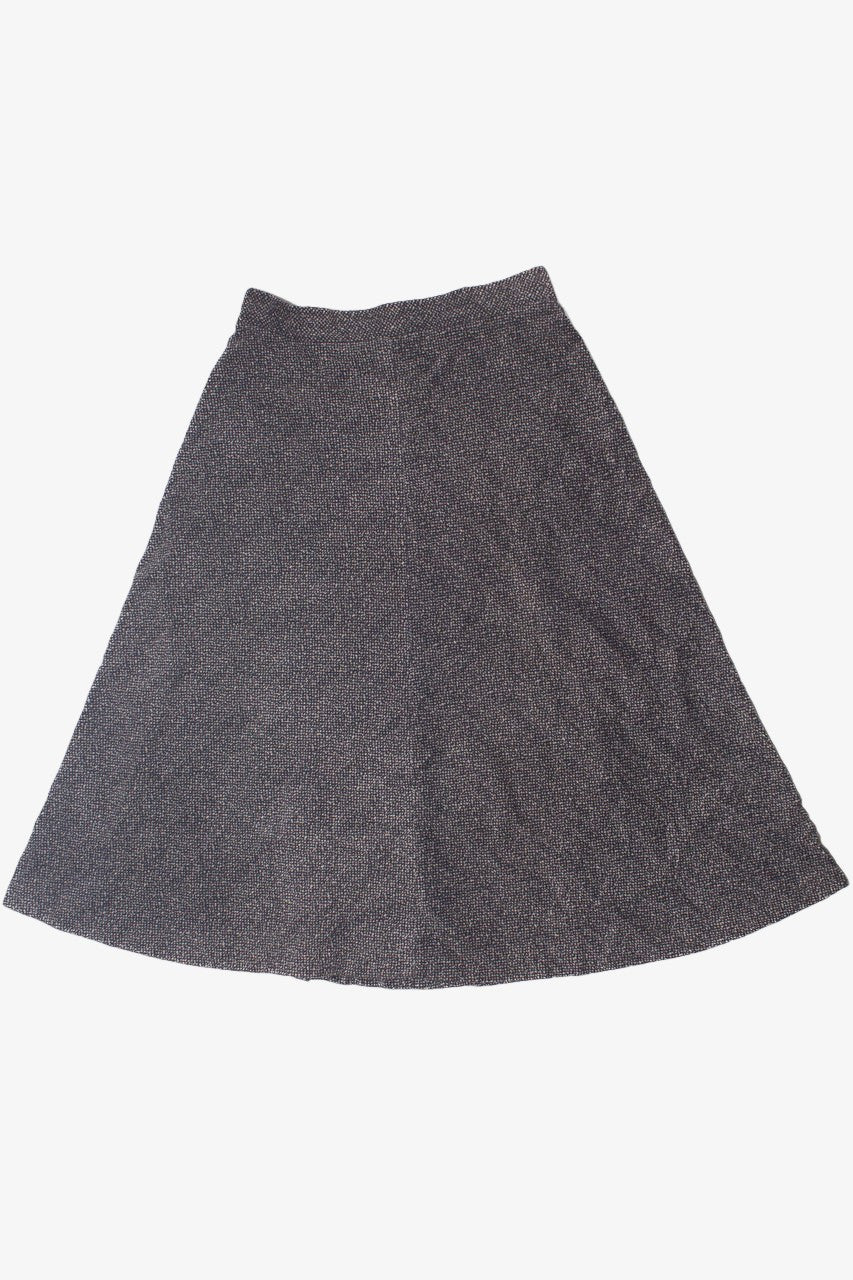 Speckled Corduroy Circle Skirt 