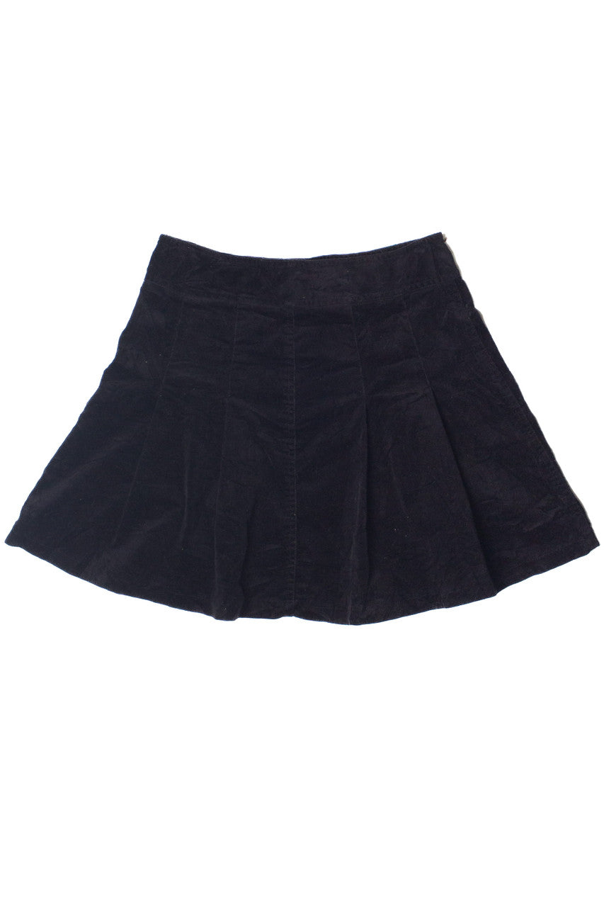 InWear Pleated Corduroy Mini Skirt