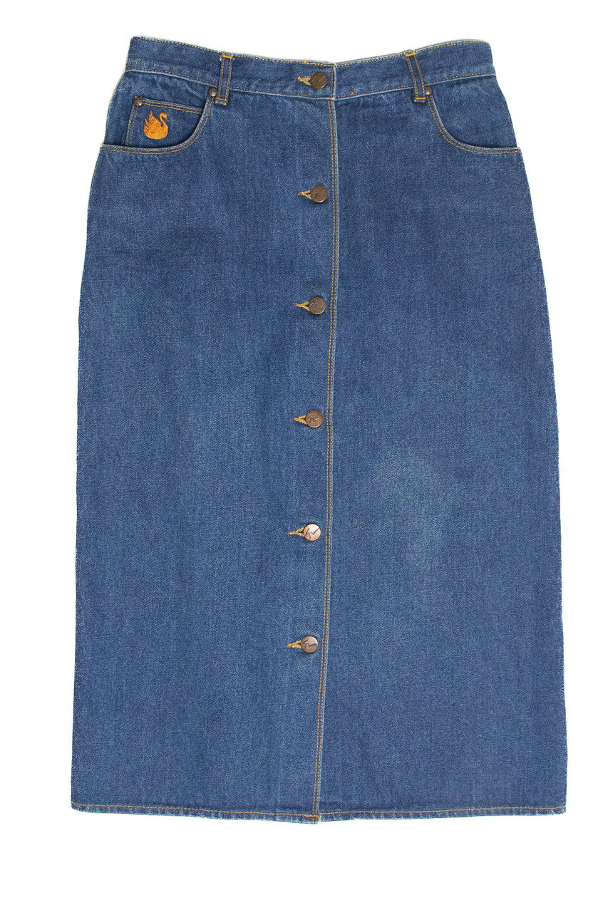 Gloria Vanderbilt Denim Skirt