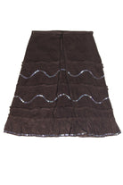 Betsy & Babs Tiered Sequin Skirt