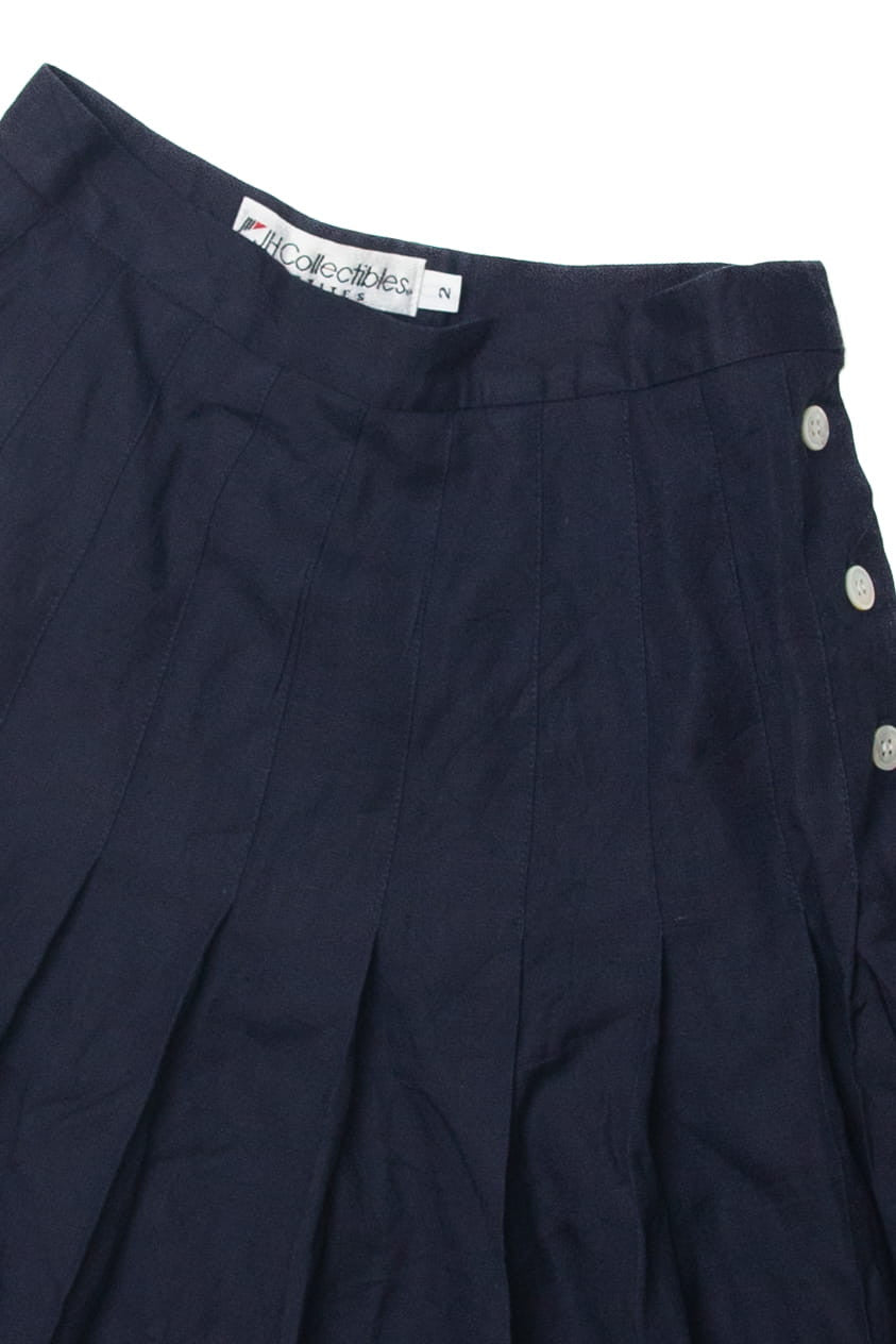 JH Collectibles Button Trimmed Skirt