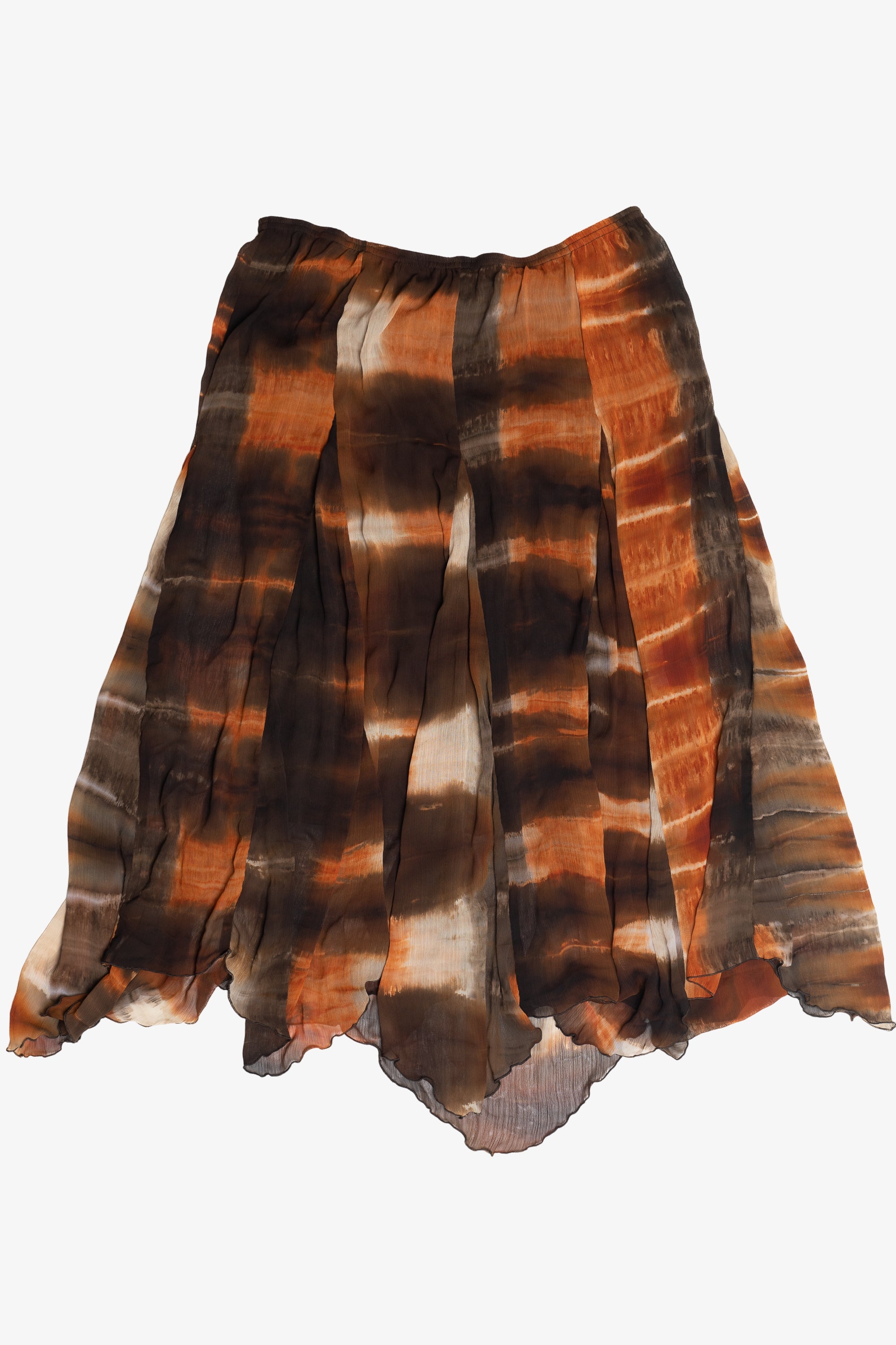 Vintage Tie Dye Handkerchief Studio 1940 Skirt (1990s)