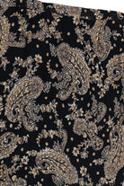 Vintage Paisley M Collection Side Slits Maxi Skirt (1990s)