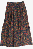 Vintage Floral Talbots Maxi Skirt (1990s)