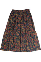 Vintage Floral Talbots Maxi Skirt (1990s)