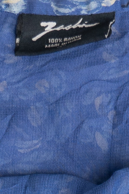 Vintage Zashi Lined Midi Skirt (2000s)