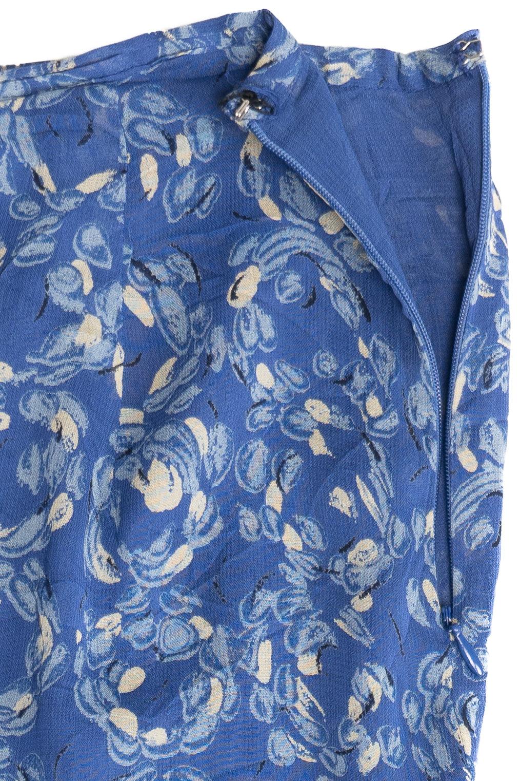 Vintage Zashi Lined Midi Skirt (2000s)