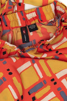 Recycled Orange Tease Tie Skirt