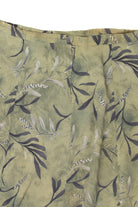 Recycled Green Floral Skirt