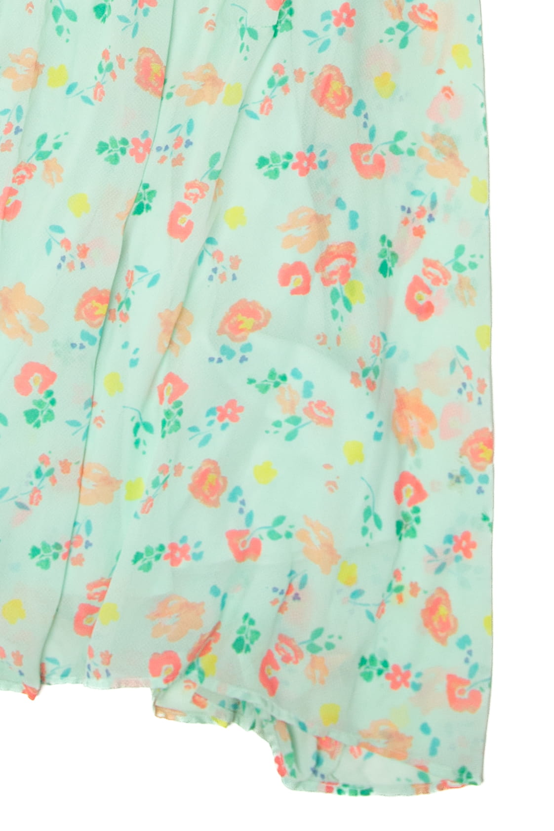 Vintage Cherokee Floral Elastic Waist Maxi Skirt (1990s)