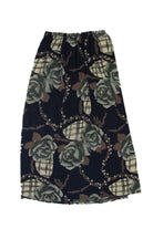 Vintage Button Up Side Maxi Skirt