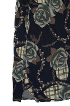 Vintage Button Up Side Maxi Skirt