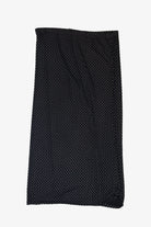 Vintage Black Dotted Skirt (1990s)