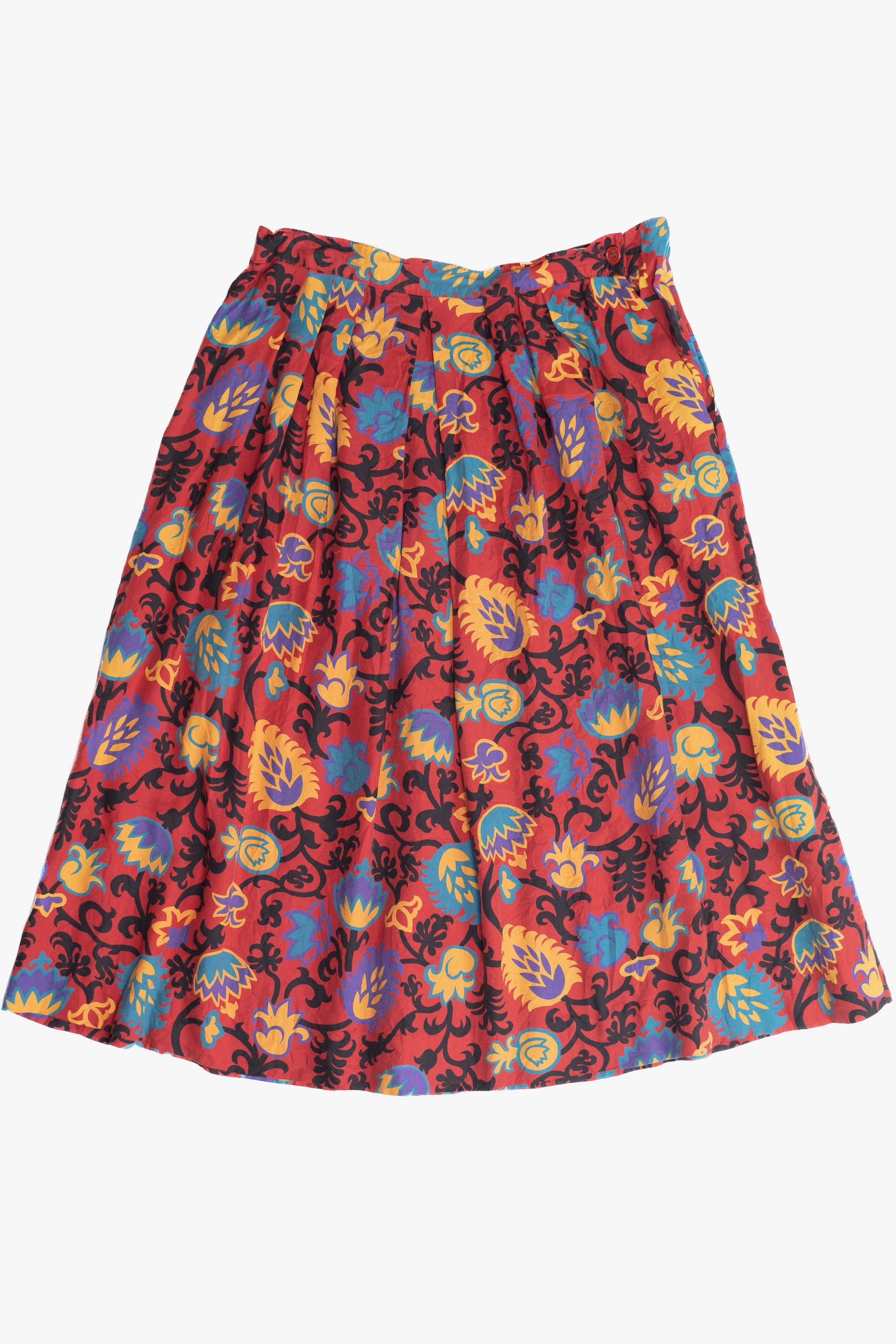 Vintage Intentions Patterned Skirt (1990s)