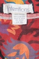 Vintage Intentions Patterned Skirt (1990s)