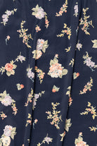 Vintage Navy Blue Hunt Club Maxi Skirt (1990s)