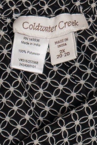 Vintage Coldwater Creek Lined Elastic Waist Skirt (2000s)
