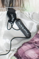 Fei Ni Ya Style Lined Elastic Waist Skirt