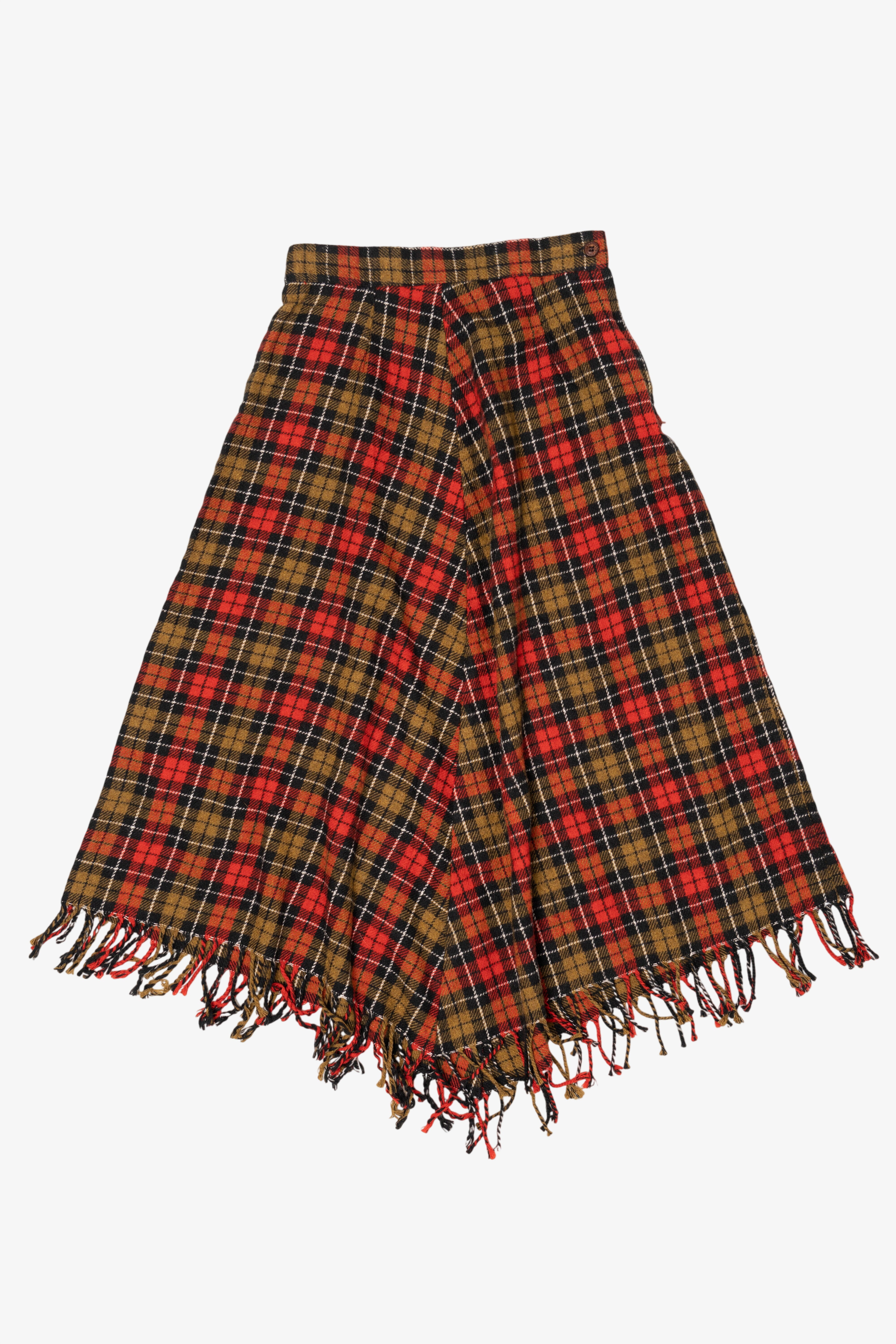 Vintage Plaid The Eagle's Eye Skirt (1990s)