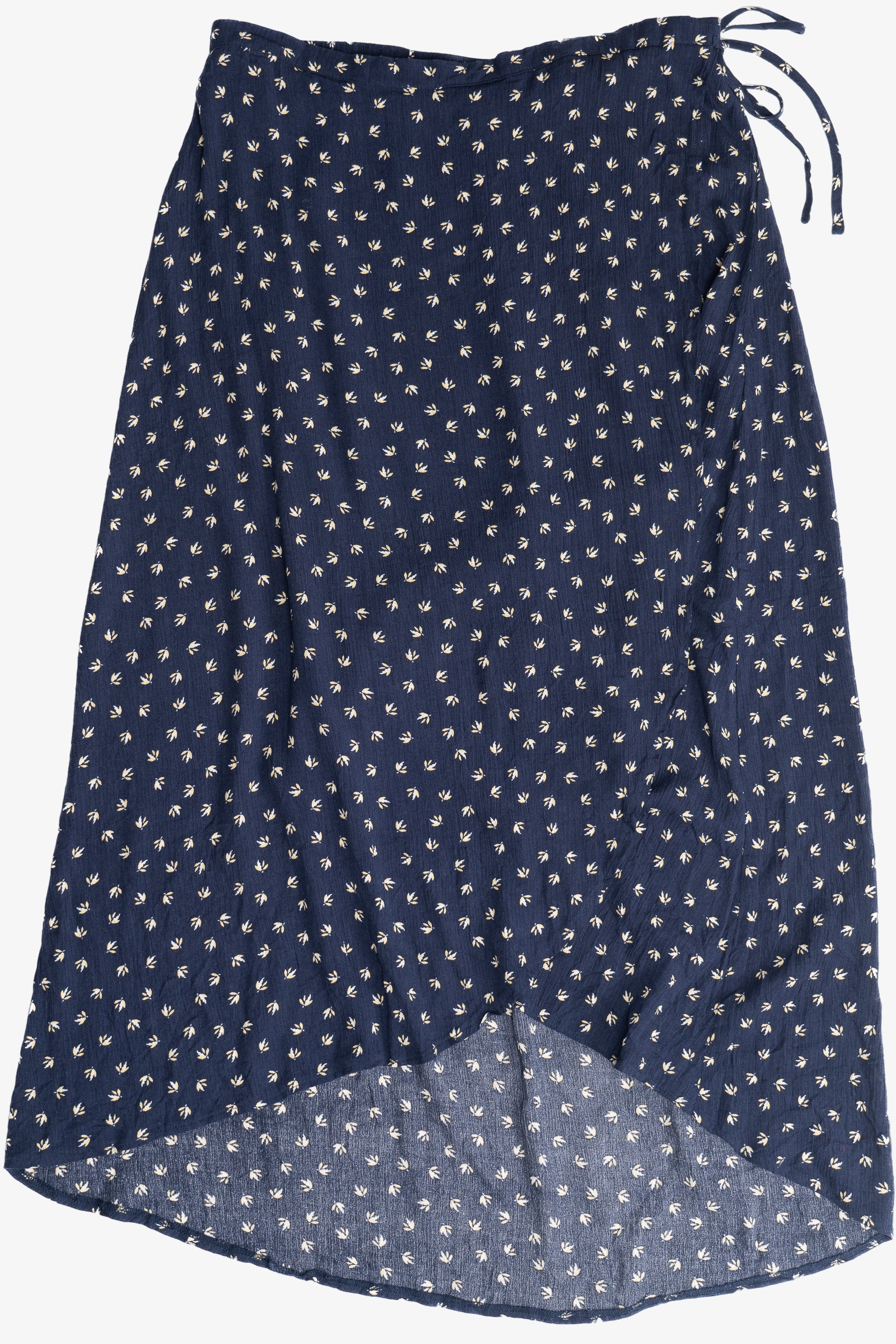 Maurices Tie Waist High Low Elastic Waist Skirt