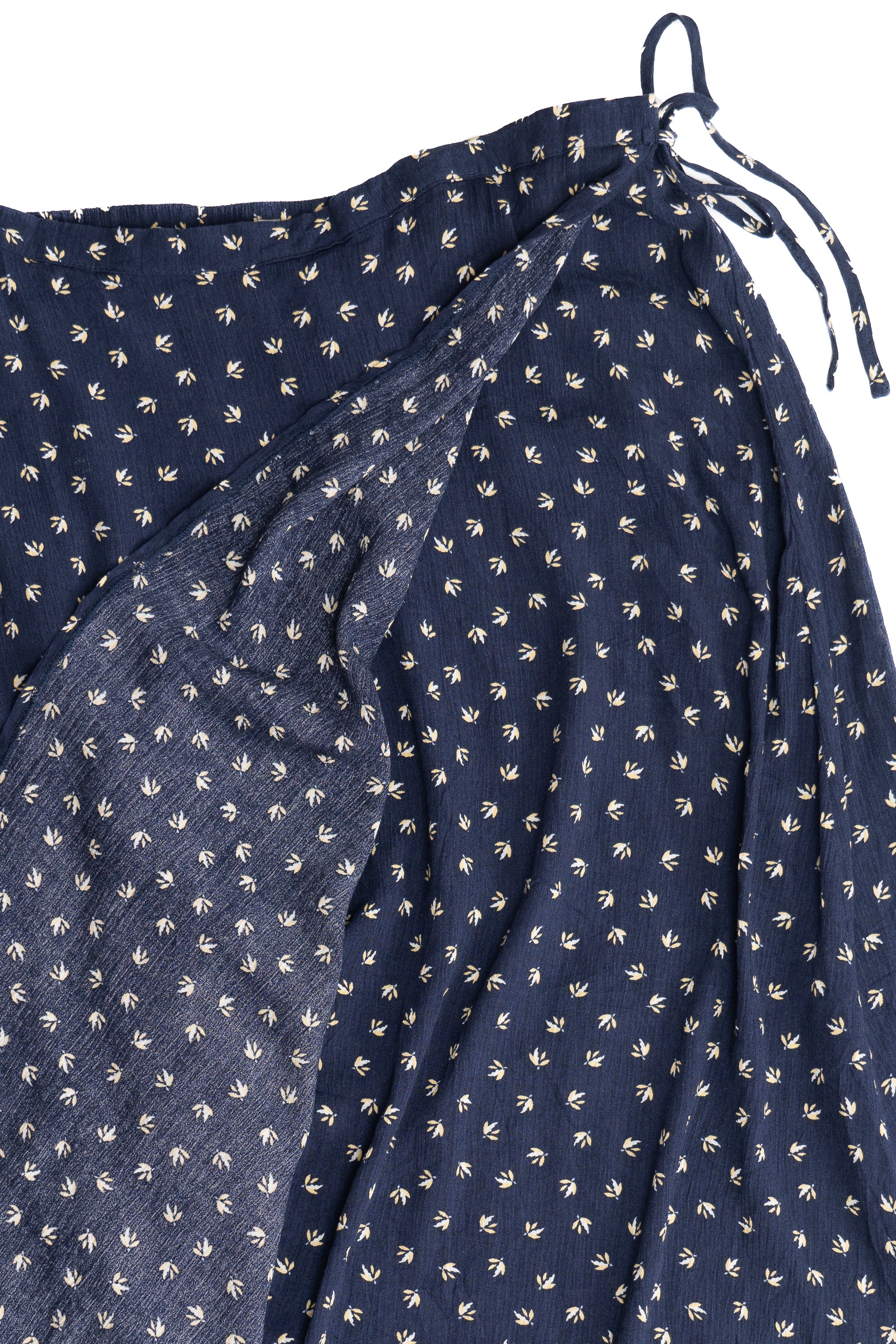 Maurices Tie Waist High Low Elastic Waist Skirt