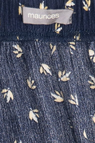 Maurices Tie Waist High Low Elastic Waist Skirt