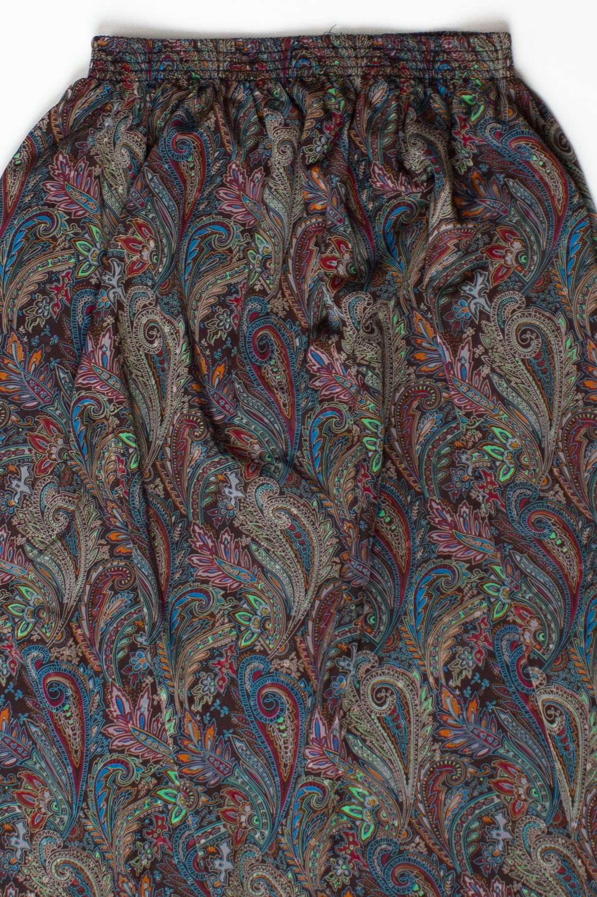 Vintage Paisley Russell Street Skirt (1990s)