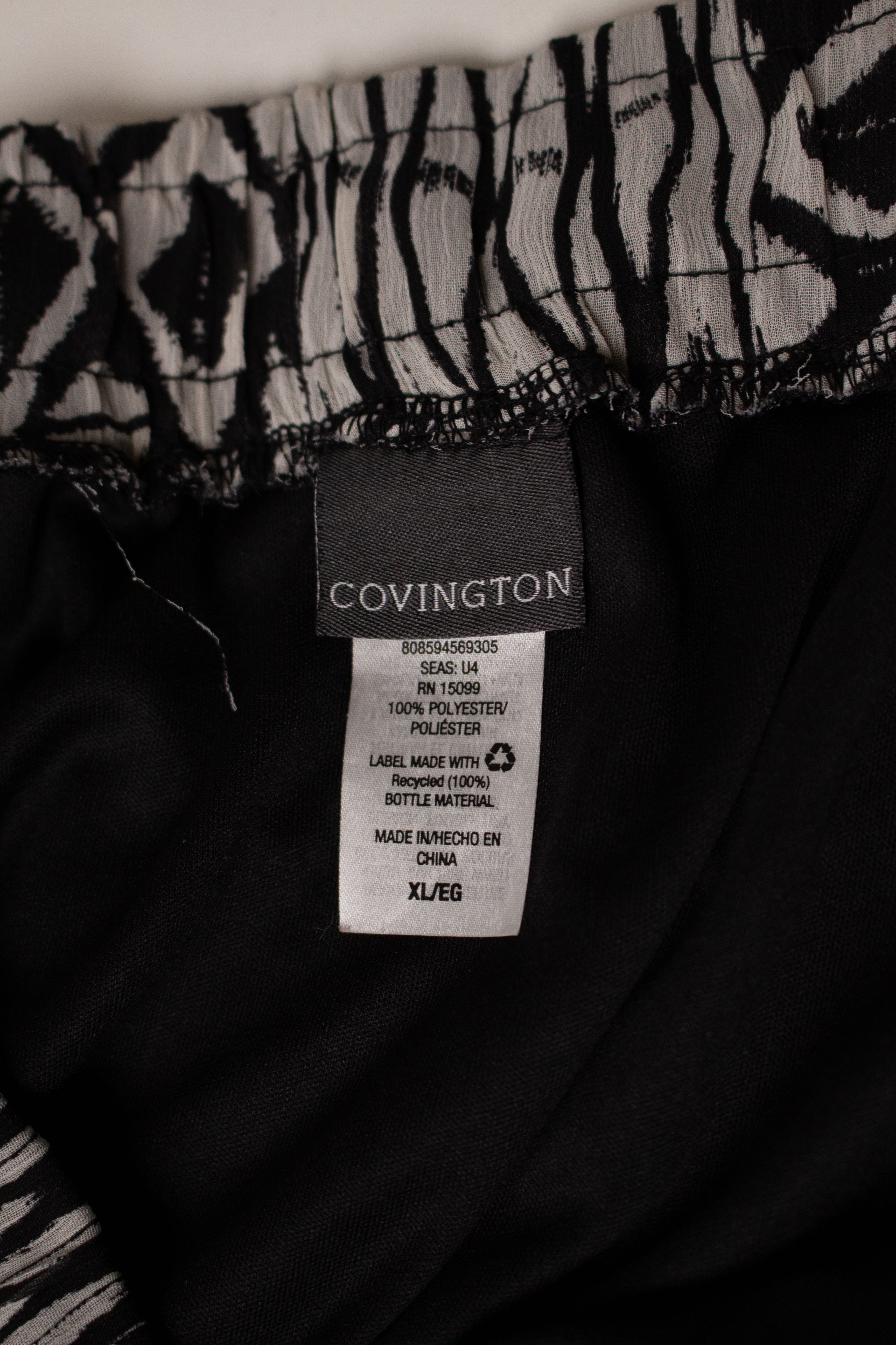 Black & White Covington Skirt (2010s)