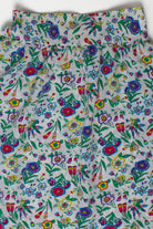 Vintage White Floral Skirt (2000s)