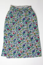 Vintage White Floral Skirt (2000s)