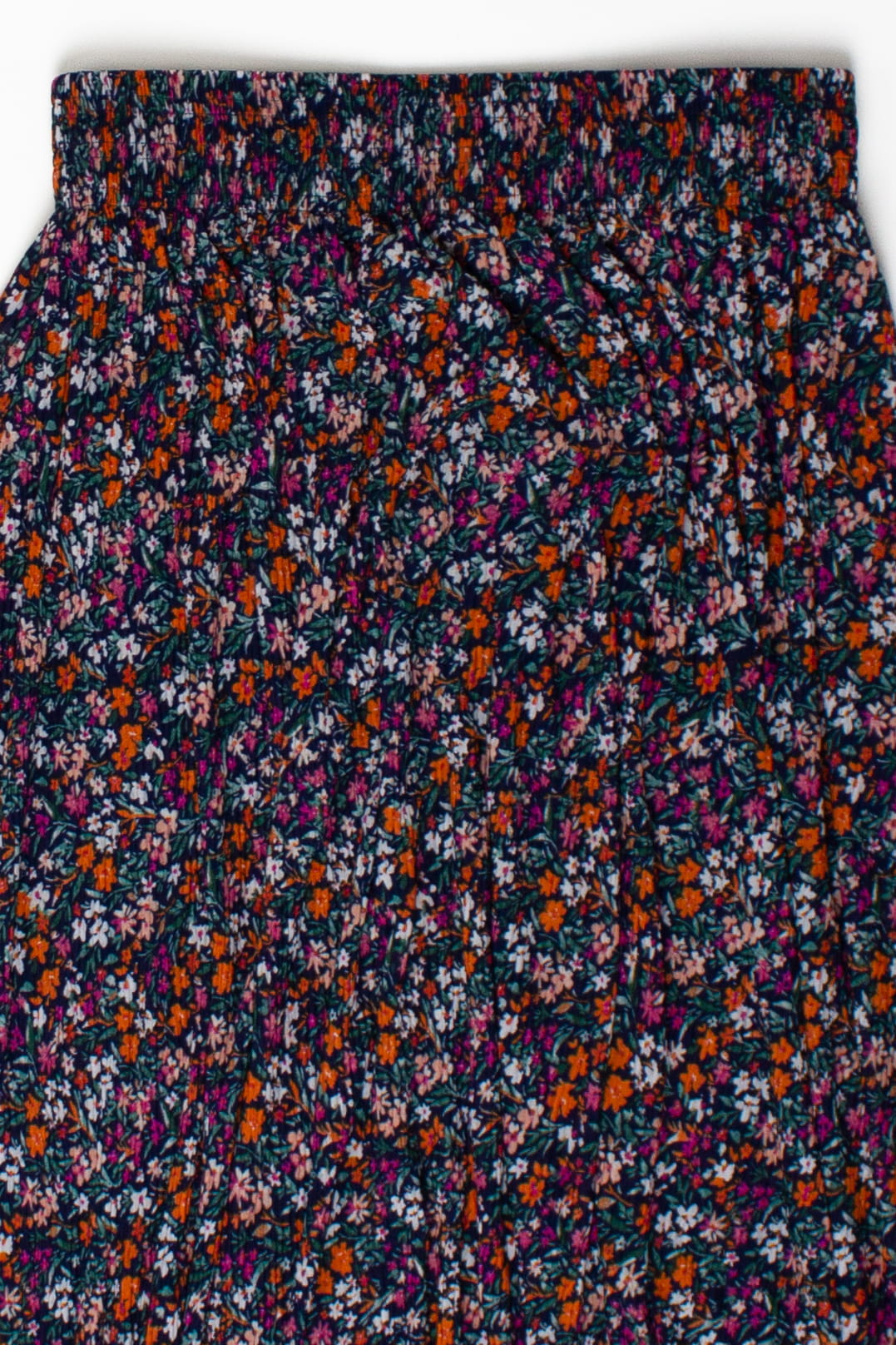 RW & Co. Ribbed Floral Skirt (2000s)