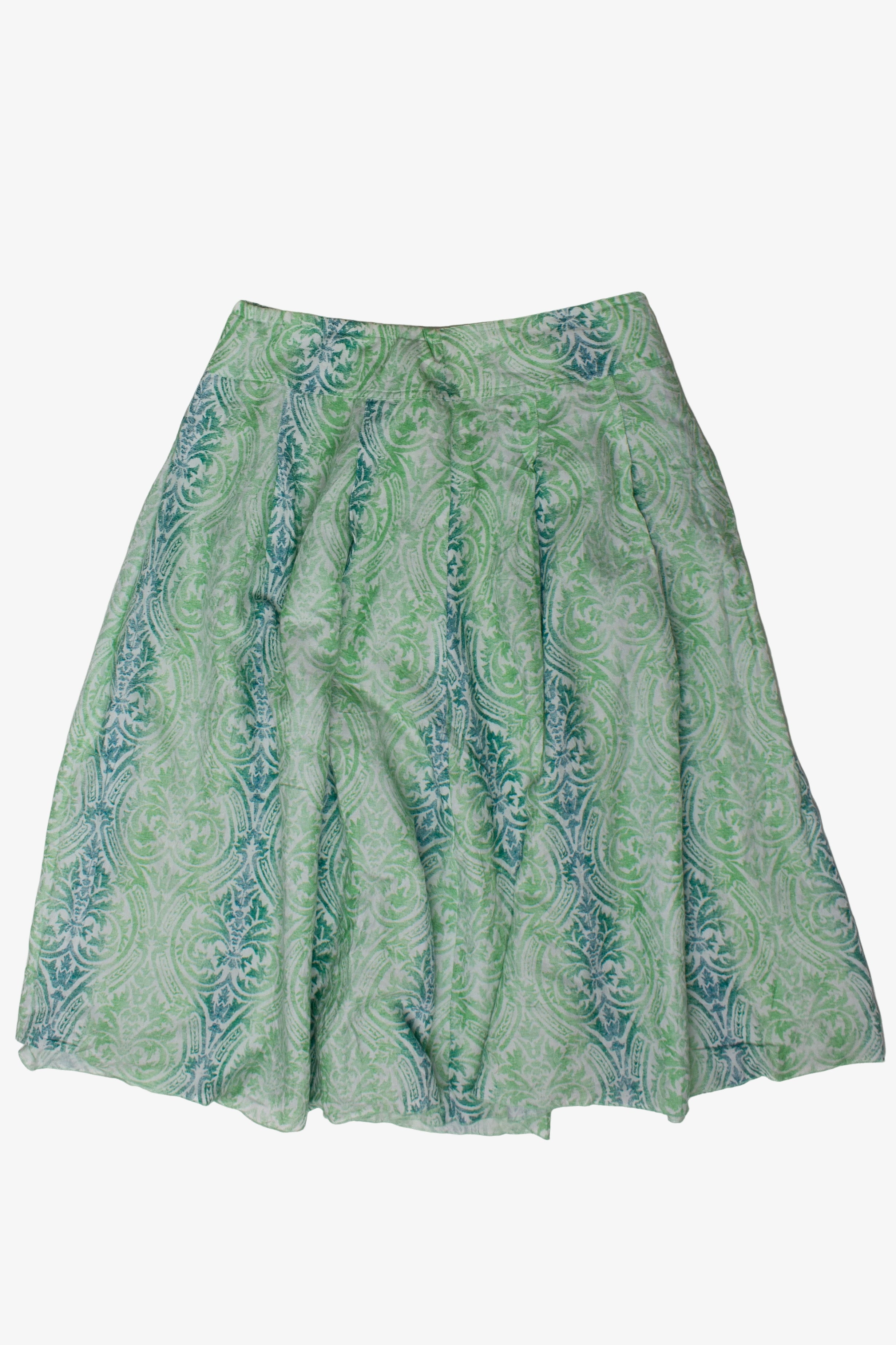 Green Coldwater Creek Skirt (2000s)