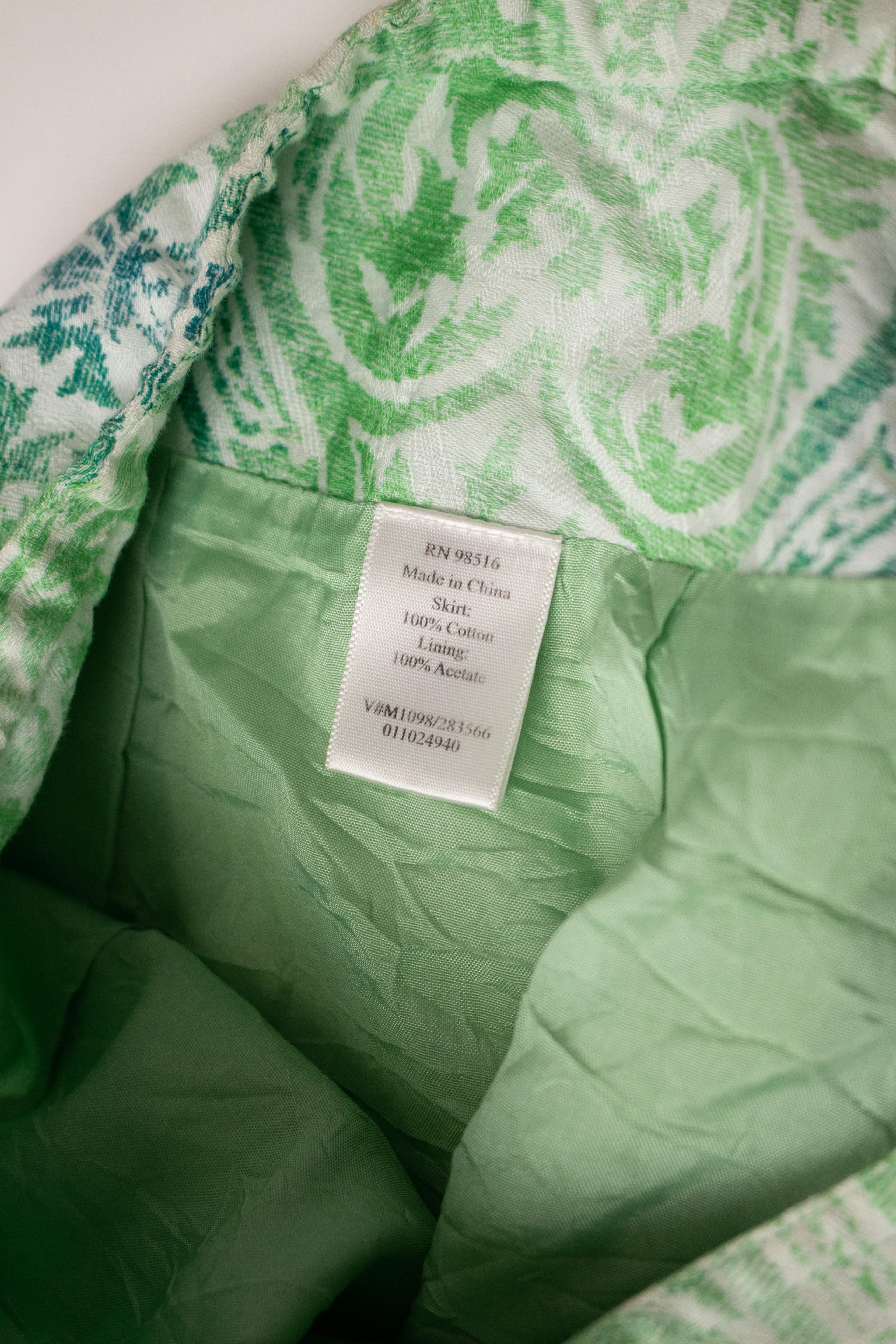 Green Coldwater Creek Skirt (2000s)