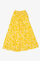 Recycled Who What Wear Yellow Maxi Skirt (2010s)