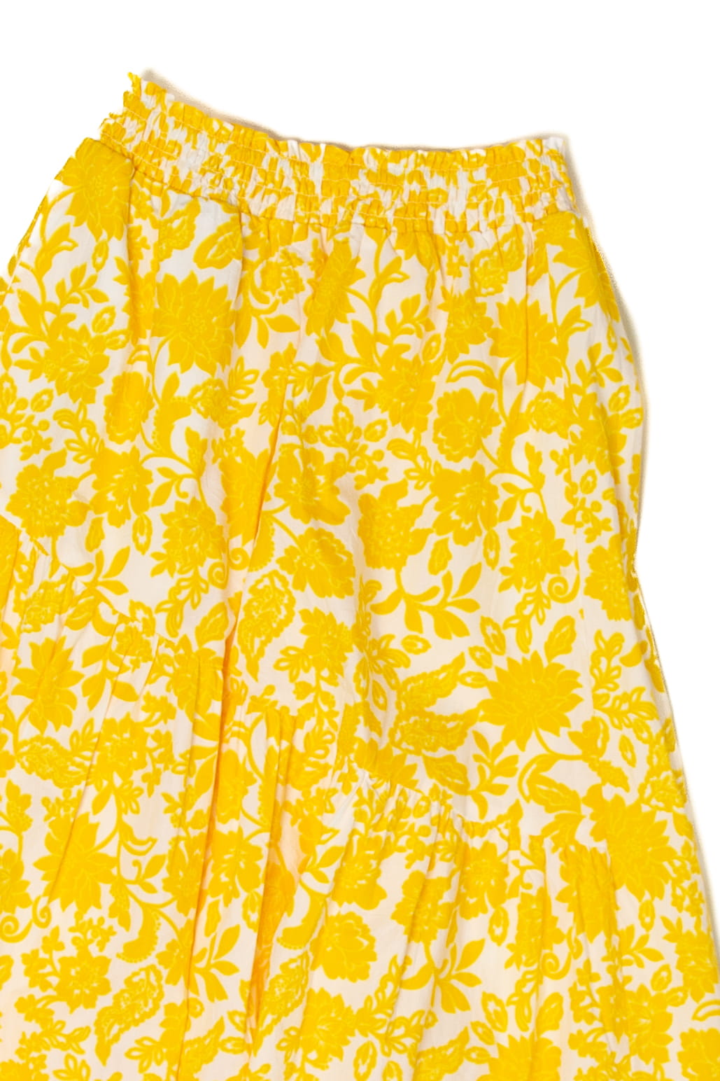 Recycled Who What Wear Yellow Maxi Skirt (2010s)